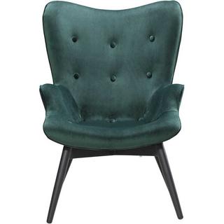 mutoni Fauteuil velours vert  