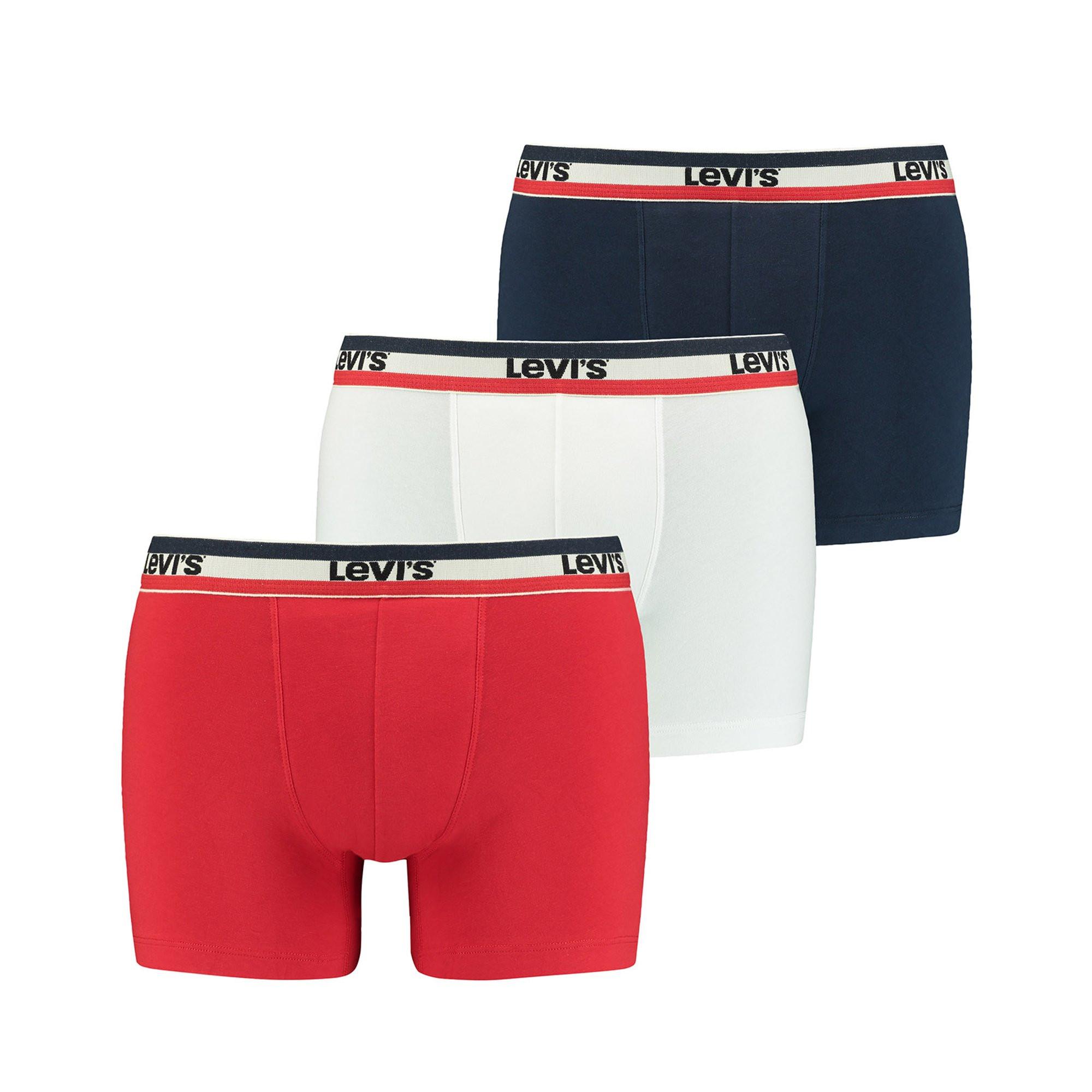 Levis  Boxer Uomini Confezione da 3 Stretch-MEN SPRTSWR LOGO BOXER BRIEF 3P 