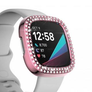 Cover-Discount  Fitbit Versa 3 / Sense - Glitzer Strass Schutz Case 