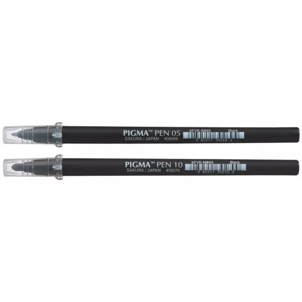 Sakura -  Pigma Pen 05, 04 mm, Schwarz