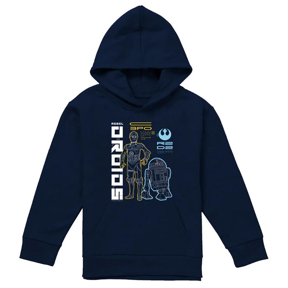 Rebel Droids Felpa Con Cappuccio