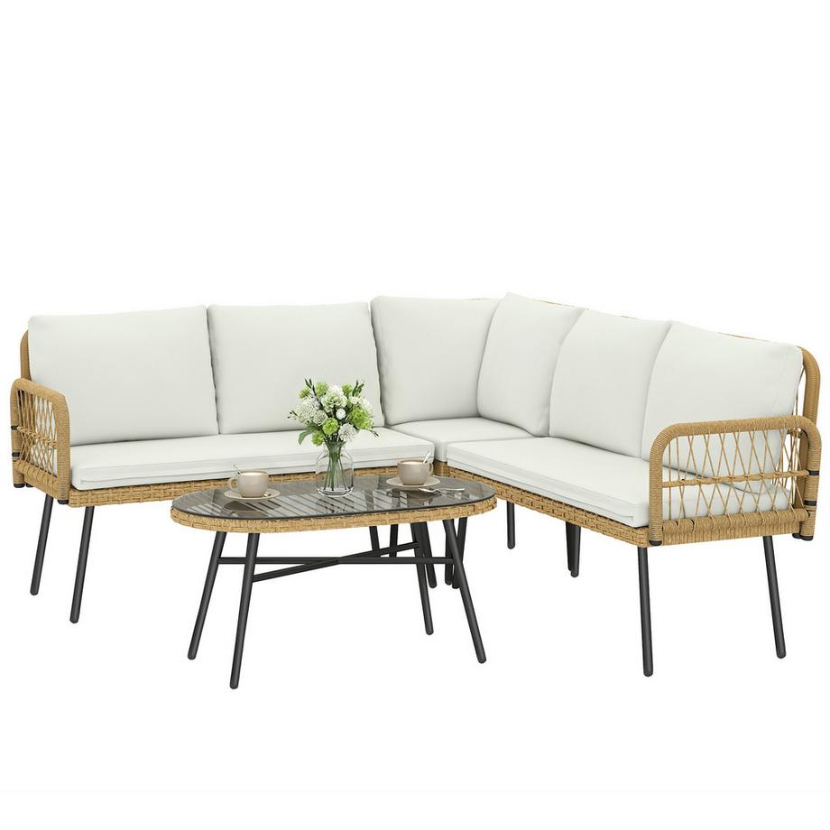 Polyrattan Gartenmöbel Set