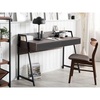 Beliani Table de bureau en Panneau de particules Industriel HARWICH  