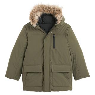 La Redoute Collections  Parka réversible à capuche bord imitation fourrure 