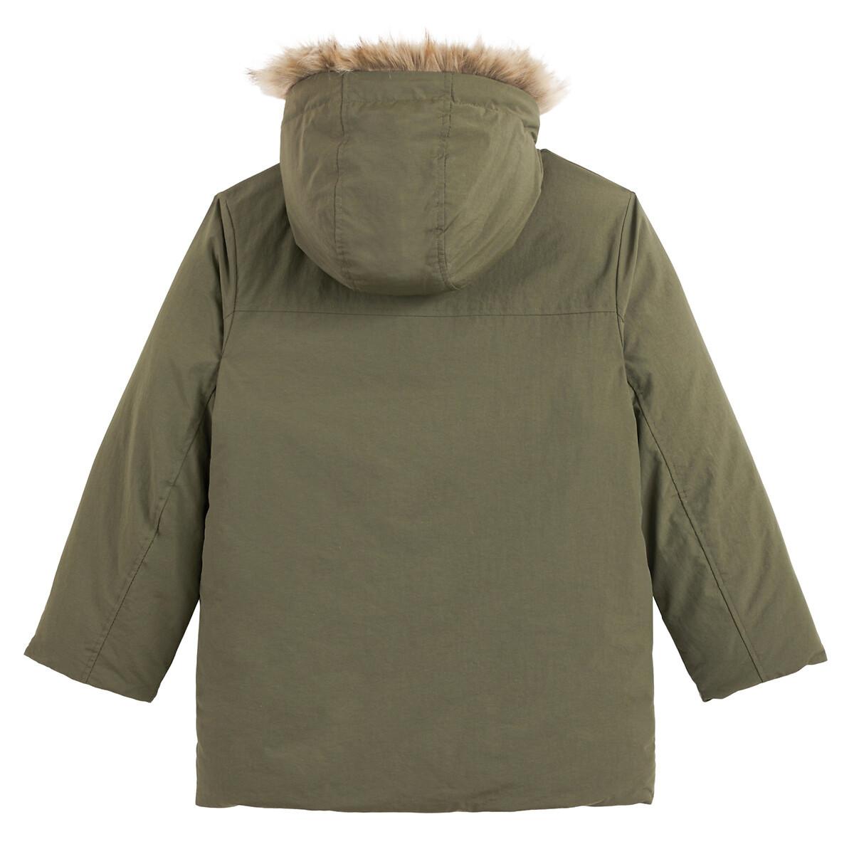 La Redoute Collections  Parka réversible à capuche bord imitation fourrure 