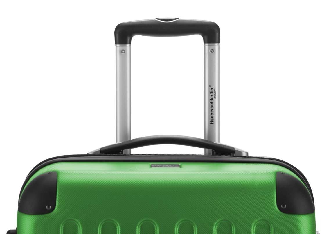 Hauptstadtkoffer ONE SIZE, Spree Valise rigide avec TSA surface mate vert pomme  