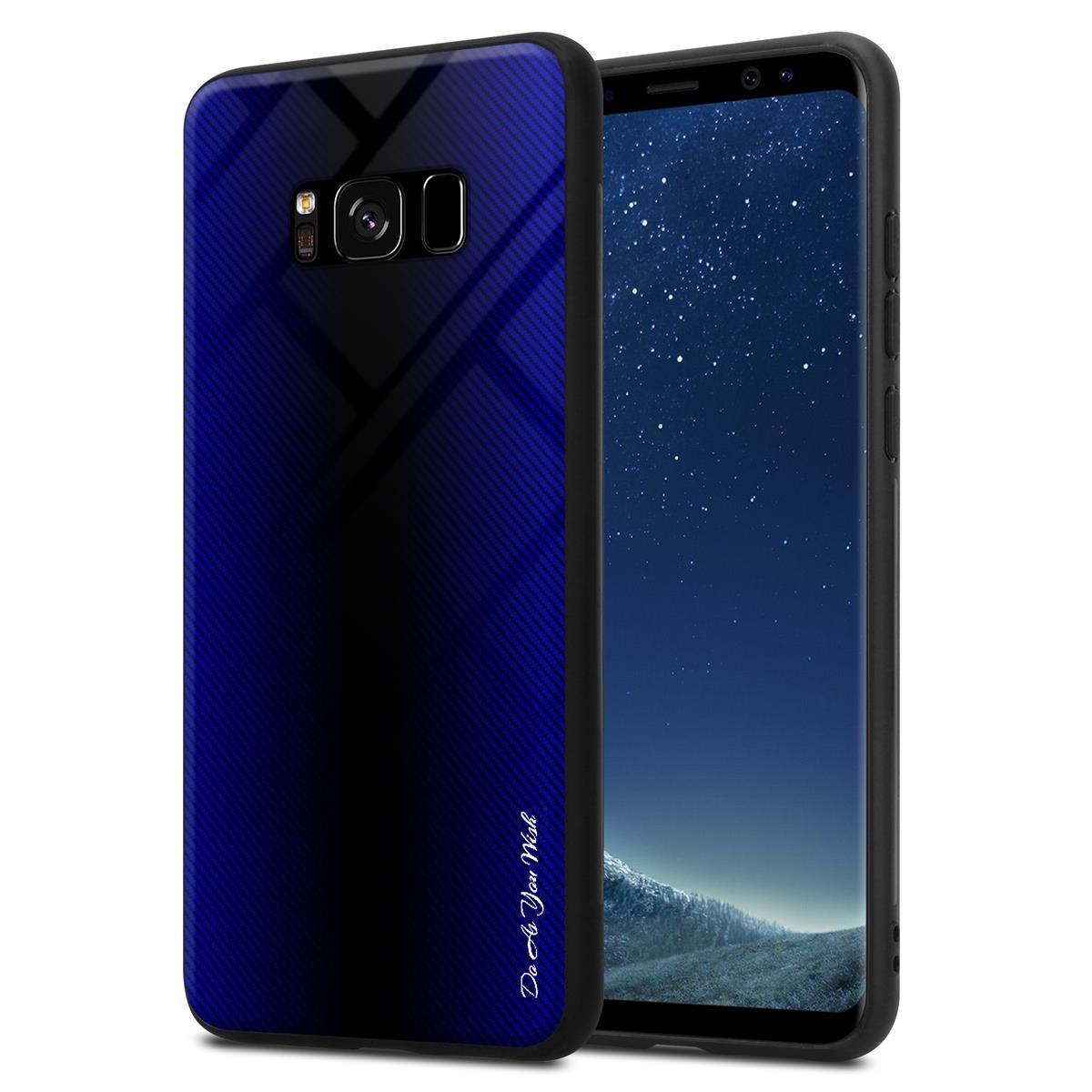 Cadorabo  Hülle für Samsung Galaxy S8 Streifen Optik 