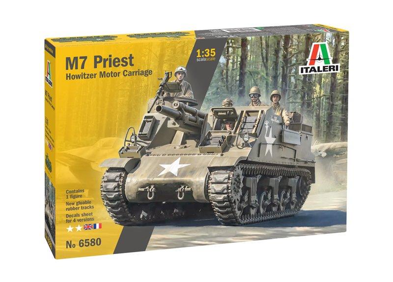 Italeri  Italeri M7 Priest Tank model Montagesatz 1:35 