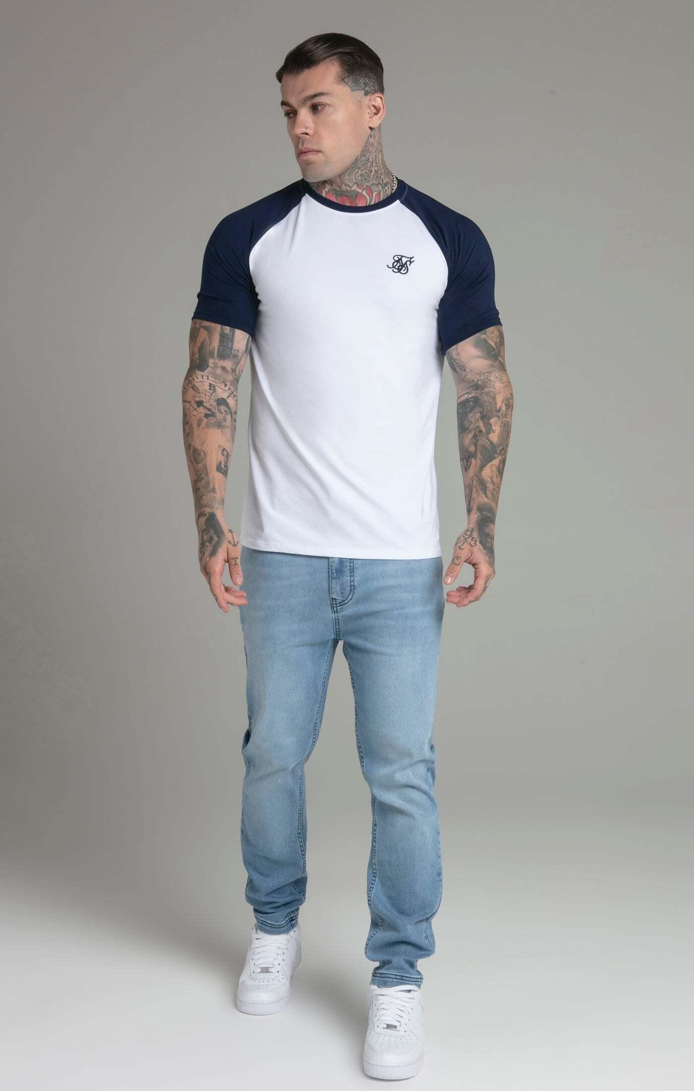 Sik Silk  T-Shirts Raglan T-Shirt 