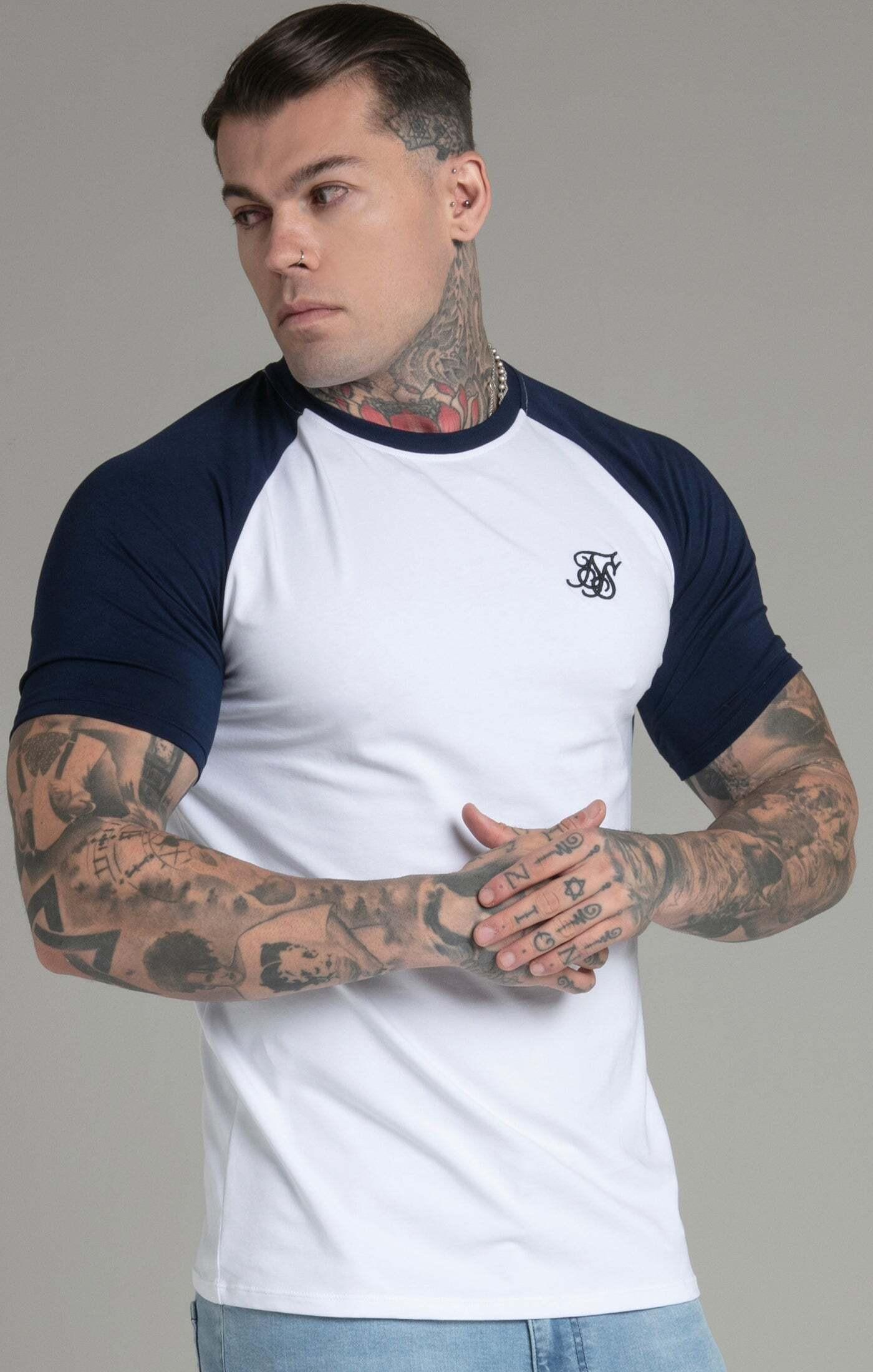 Sik Silk  T-Shirts Raglan T-Shirt 