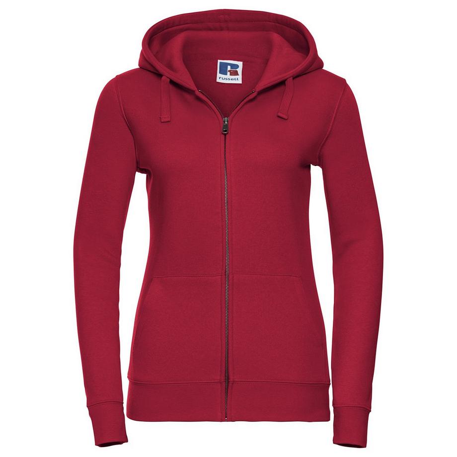 Authentic Felpa Con Cappuccio E Zip Intera