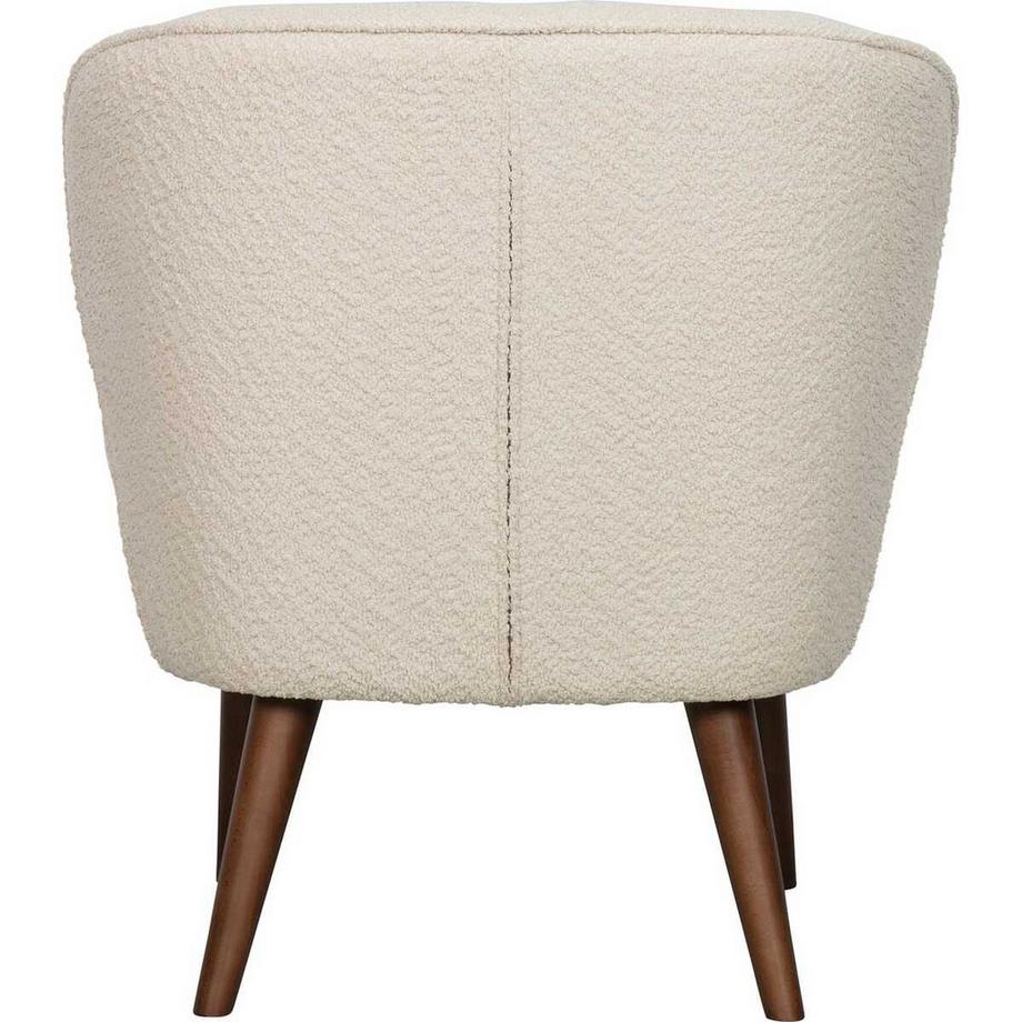 mutoni Sessel Sara Bouclé creme  