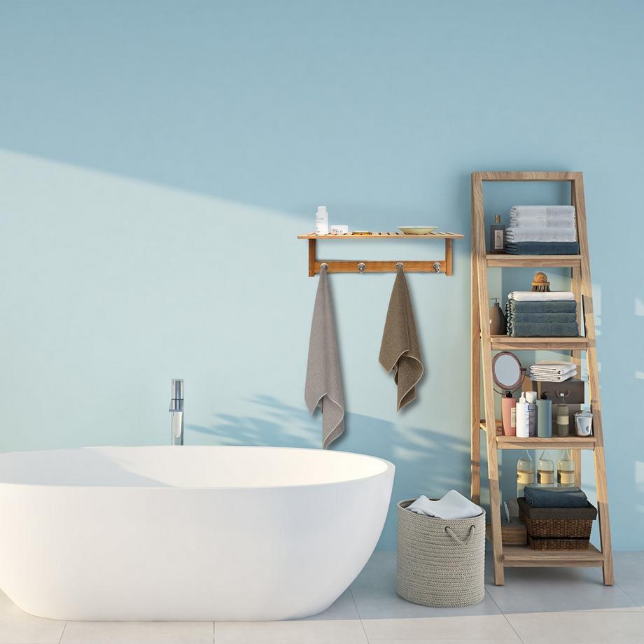 B2X Mensola da parete con barra a gancio  