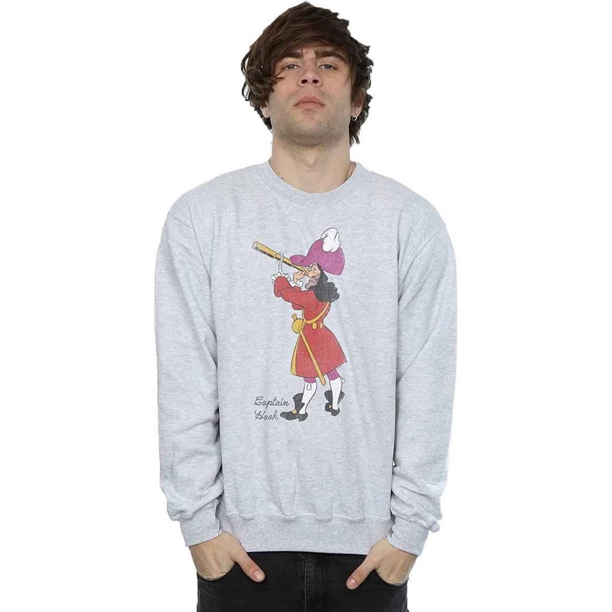Peter Pan Classic Captain Hook Print Sweatshirt  