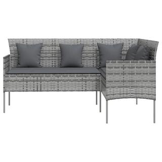 VidaXL Gartensofa poly-rattan  