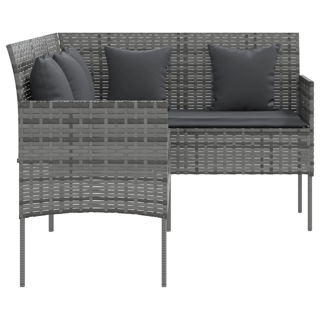 VidaXL Gartensofa poly-rattan  