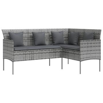 Gartensofa poly-rattan