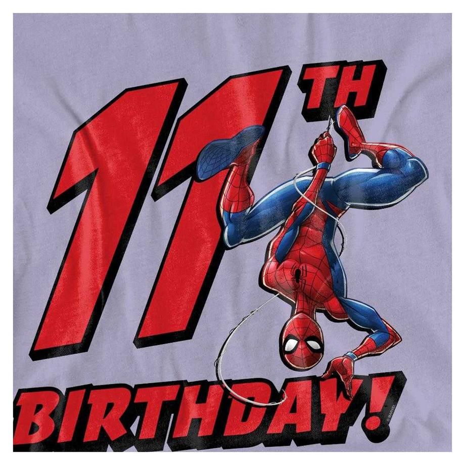 Spider-Man Maglietta Grafica 11° Compleanno  