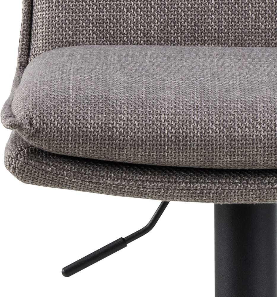 mutoni Tabouret de bar Fauna gris-brun pivotant 107 (1 pièce)  