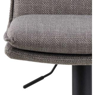 mutoni Tabouret de bar Fauna gris-brun pivotant 107 (1 pièce)  