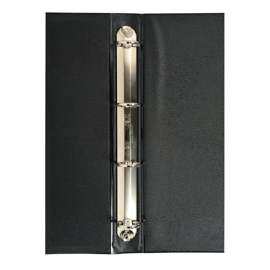 Exacompta Classeur rembordé PVC dos rond 4 anneaux 30mm - A3 horizontal  