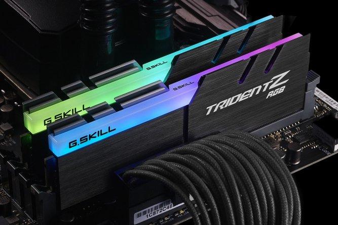 G.Skill  Trident Z RGB (For AMD) F4-3600C18D-16GTZRX Speichermodul 16 GB 2 x 8 GB DDR4 3600 MHz 