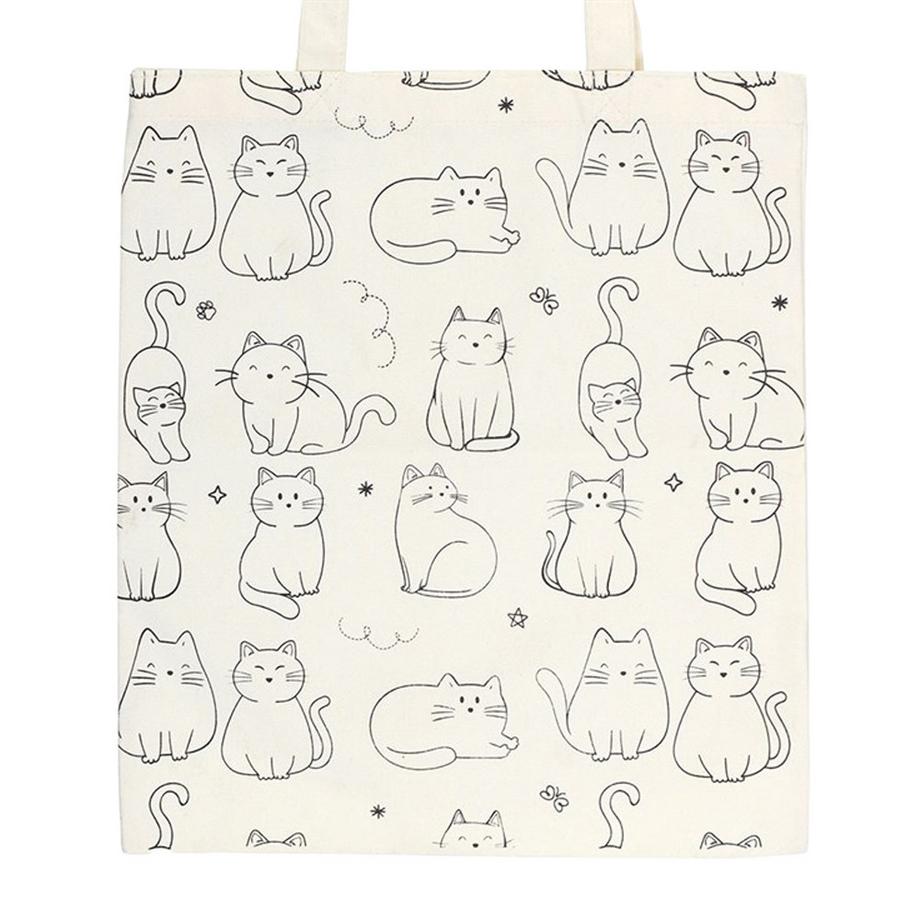 Something Different Tote Bag motif Chat  