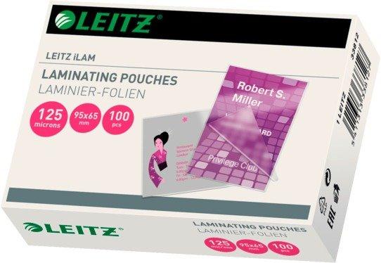 Leitz  LEITZ Laminiertasche 65x95mm 33812 glanz, 125my 100 Stk 