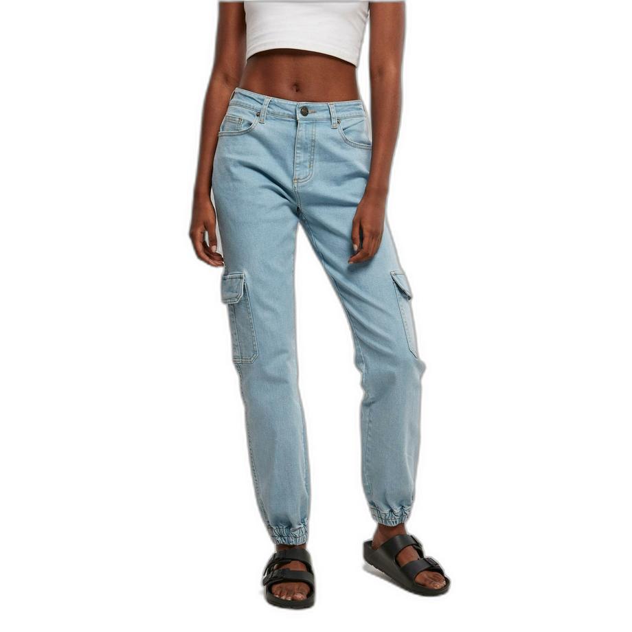 URBAN CLASSICS Pantaloni cargo Organic Stretch Denim  