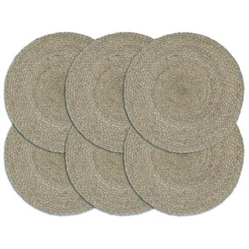 Napperons  pcs rond jute jute