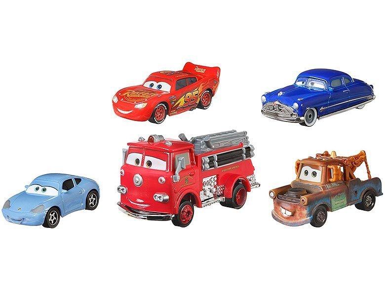 Mattel  Disney Cars 5er-Pack Die-Cast Radiator Springs (1:55) 