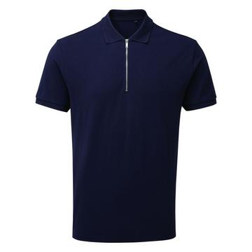 Poloshirt, Mit Reißverschluss