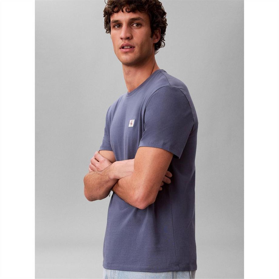 Calvin Klein  T-Shirt, Rundhalsausschnitt, , Regulär 