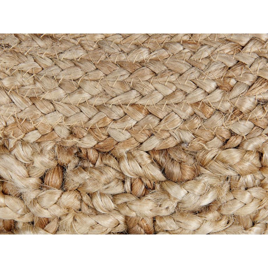 Beliani Pouf en Iuta Boho DINNI  