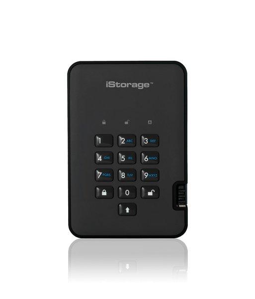 iStorage  DiskAshur 2 disco rigido esterno 5 TB 5400 Giri/min USB tipo A 3.2 Gen 1 (3.1 Gen 1) Nero 