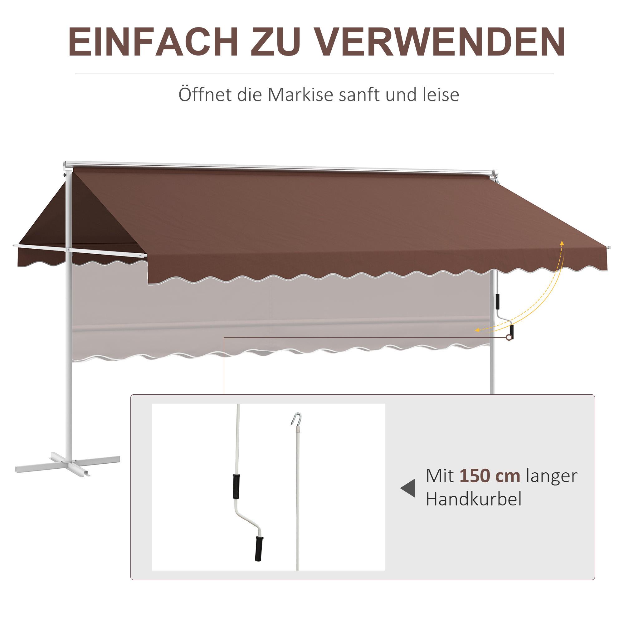 Outsunny Standmarkise  