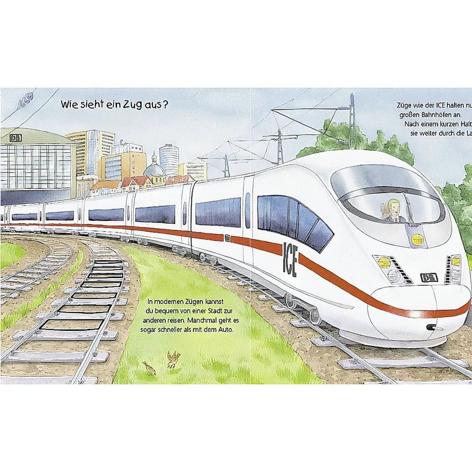 Wieso? Weshalb? Warum? junior, Band 9: Die Eisenbahn Erne, Andrea; Kreimeyer-Visse, Marion (Illustrationen) Gebundene Ausgabe 