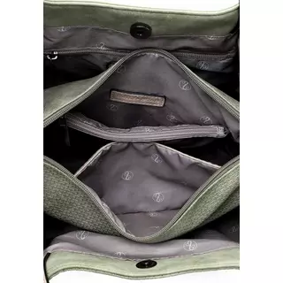 Emily & Noah cabas Bag in Bag Surprise  Vert Gazon