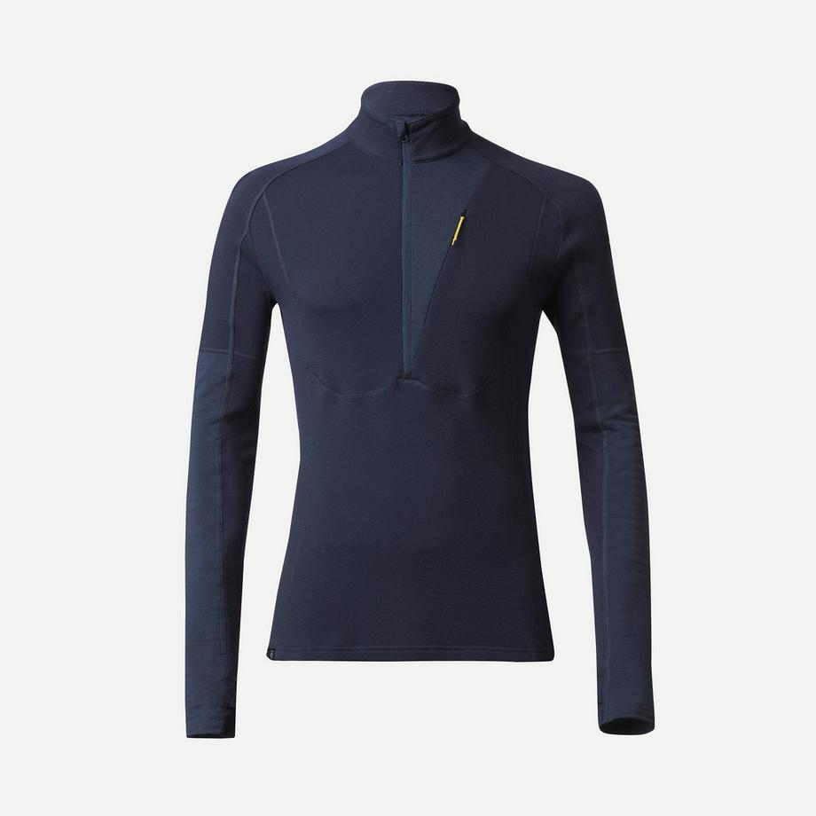 FORCLAZ  Maglia a maniche lunghe in lana merino da trekking MT900 