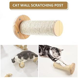 Alopini  Katzenwandtritte, 2 Stück Indoor-Katzenleitertritte, zum Klettern, wandmontierte Katzenmöbel 