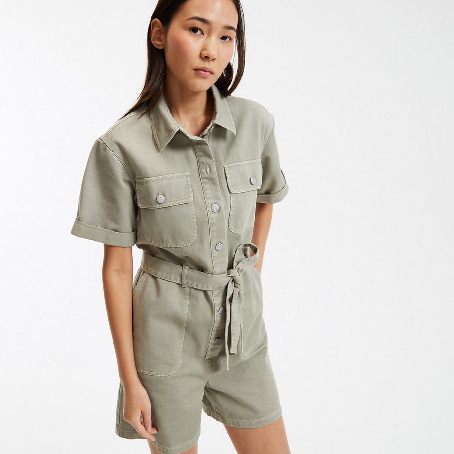 La Redoute Collections Kurzer Jumpsuit kurze Ärmel  