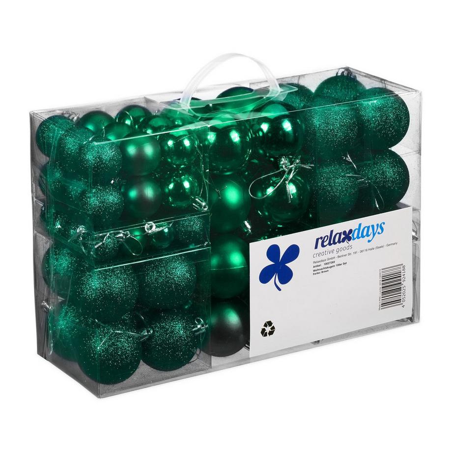 Palline per albero di Natale, set da 100