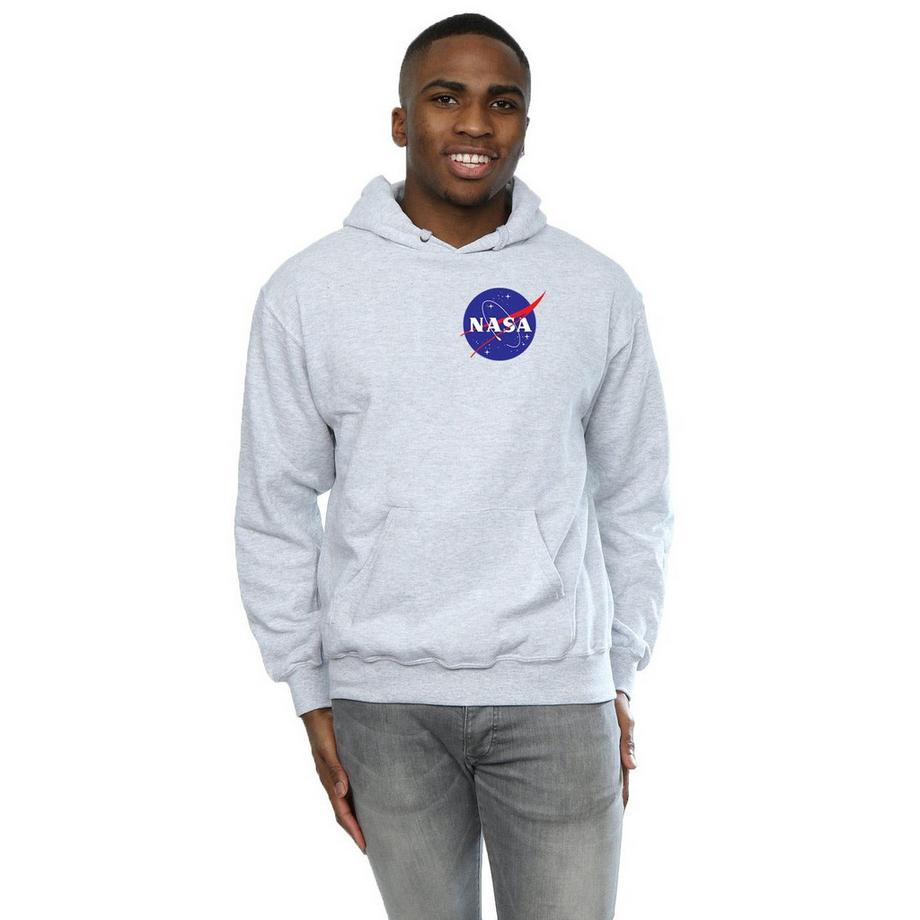 Nasa Logo Felpa con cappuccio  