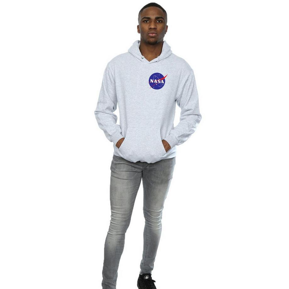 Nasa Logo Felpa con cappuccio  