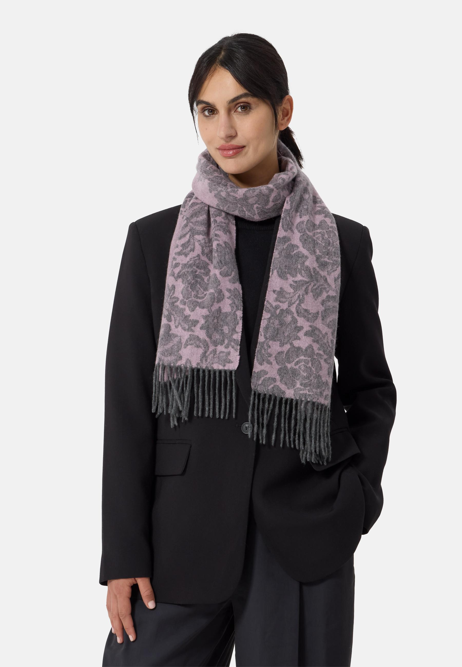 CASH-MERE.CH Cachemire Écharpe à carreaux  