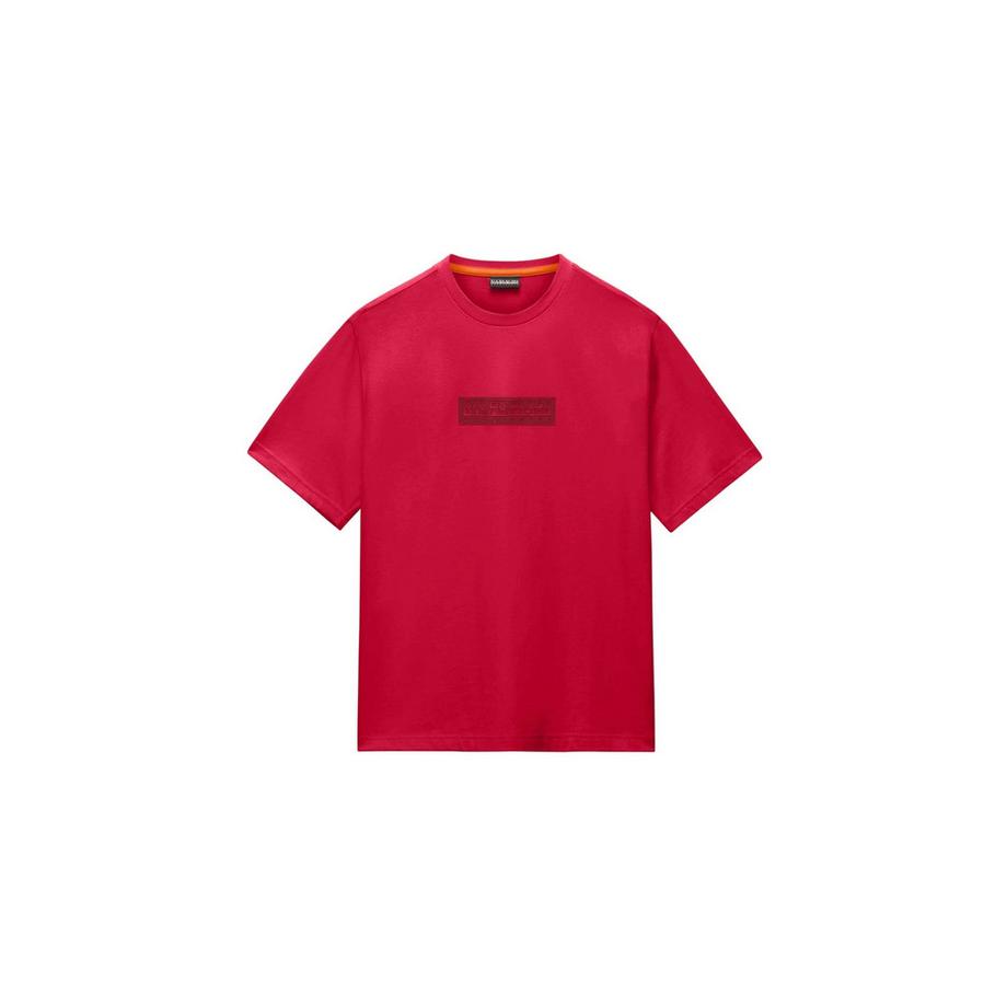 NAPAPIJRI S-Box Logo T-Shirt Maniche Corte  