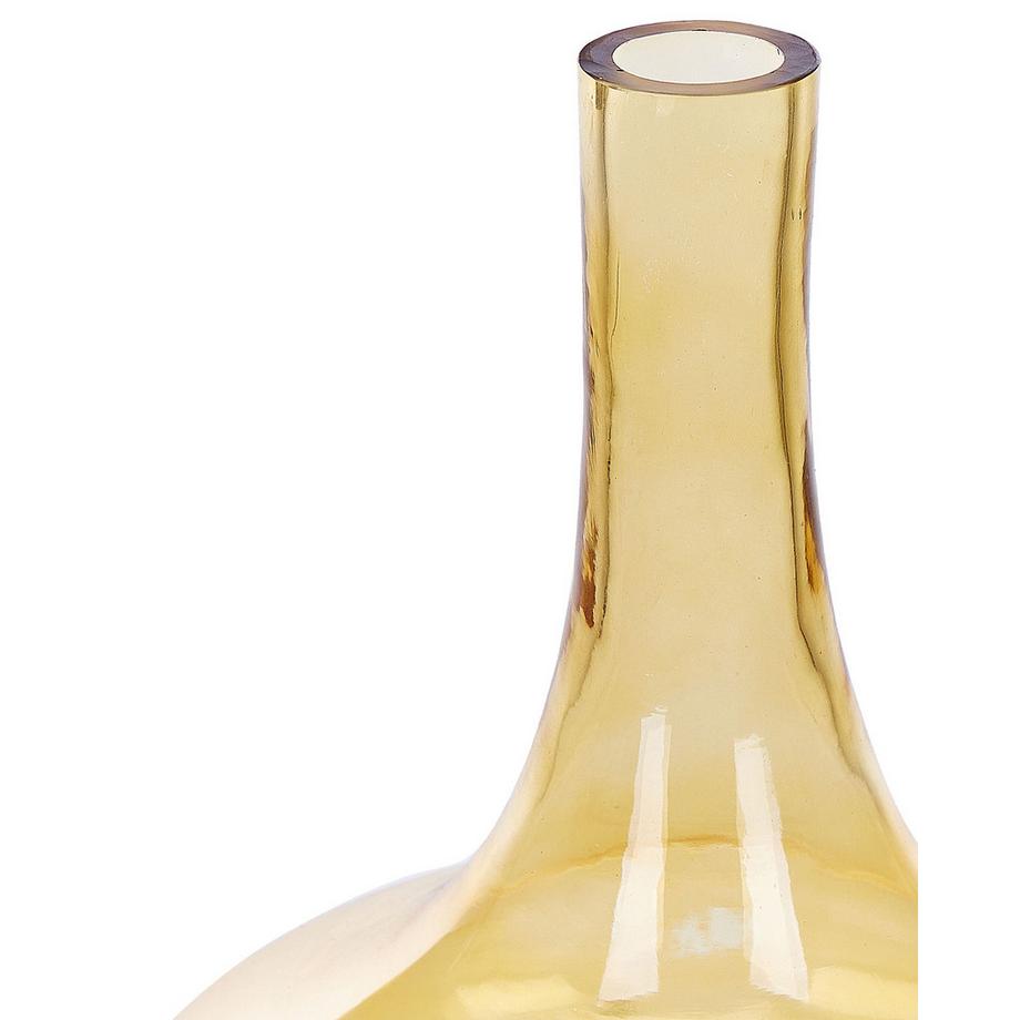 Beliani Vase décoratif en Verre Moderne PANEER  