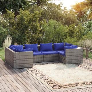 VidaXL Garten-lounge-set poly-rattan  