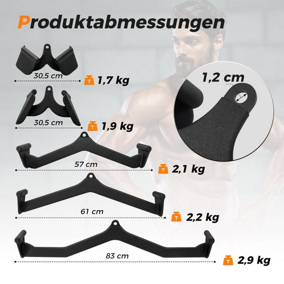 Northix  Set di accessori per macchine via cavo 