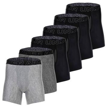 Boxer Uomini Confezione da 6 Aderente alla figura-UA PERFORMANCE TECH - SOLID 6 IN 6PK